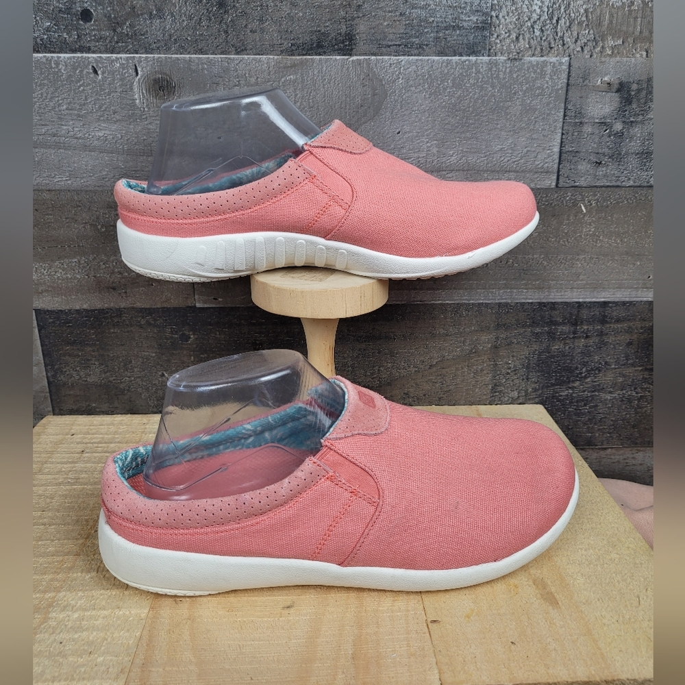 Spenco Siesta Nuevo Perforated Suede Slip-On Shoes